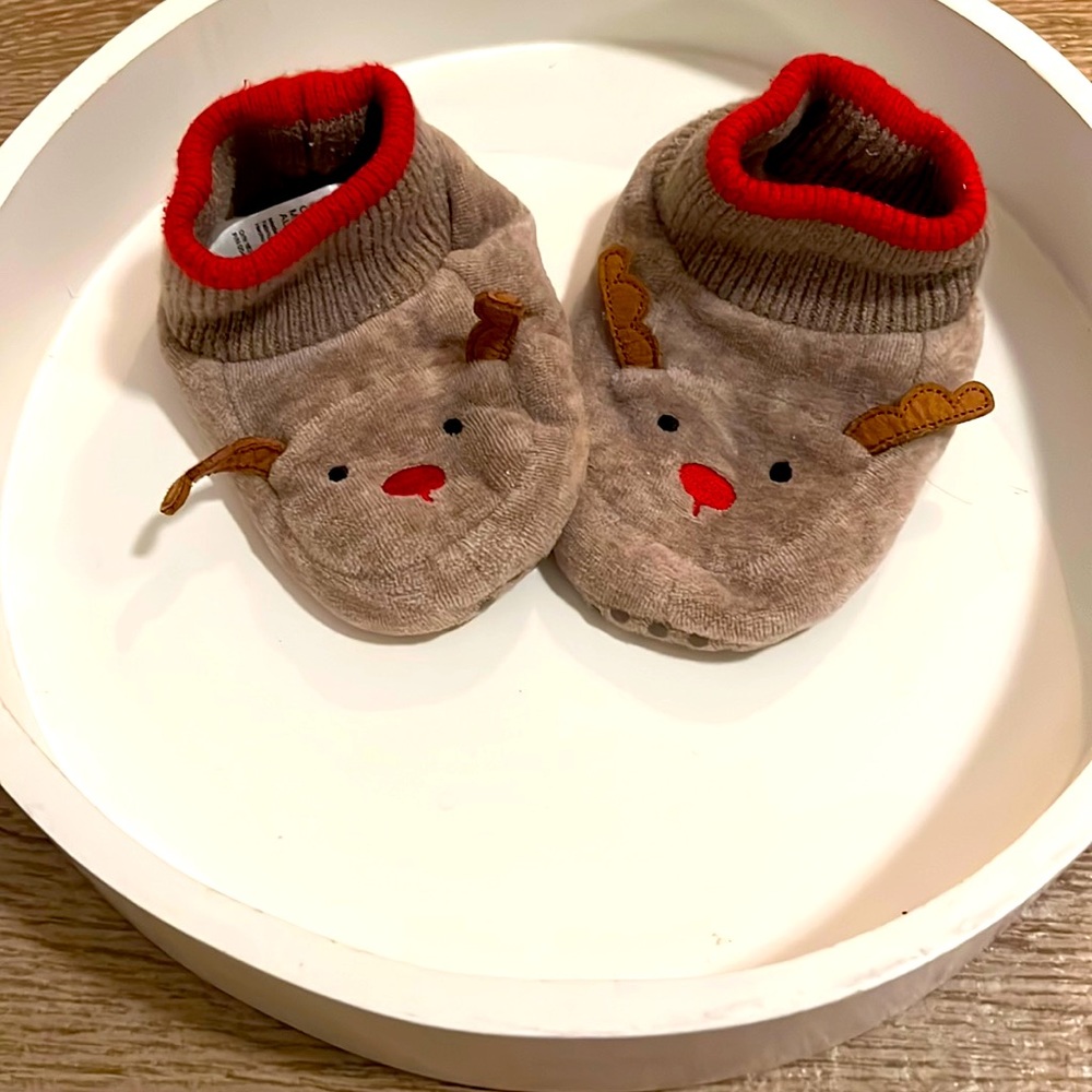 Reindeer booties H&M sz 7.5-8